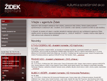 Tablet Screenshot of agenturazidek.cz